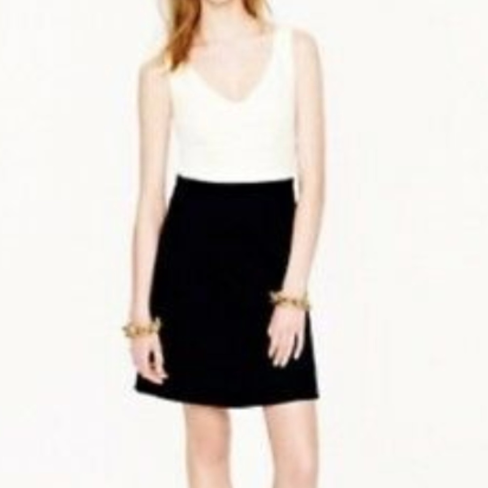 NEW JCrew Colorblock Ponte Dress